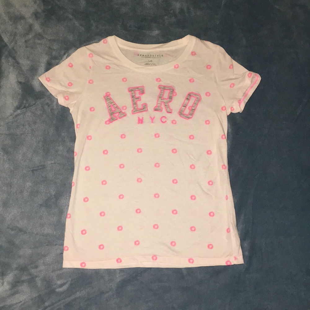 •Aeropostale Polka Dotted Shirt•